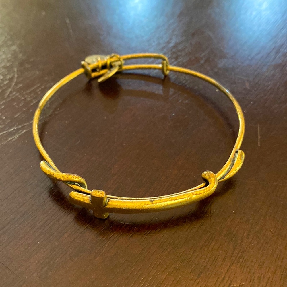 Cross Alex and ani bracelet. Well-loved but cute!